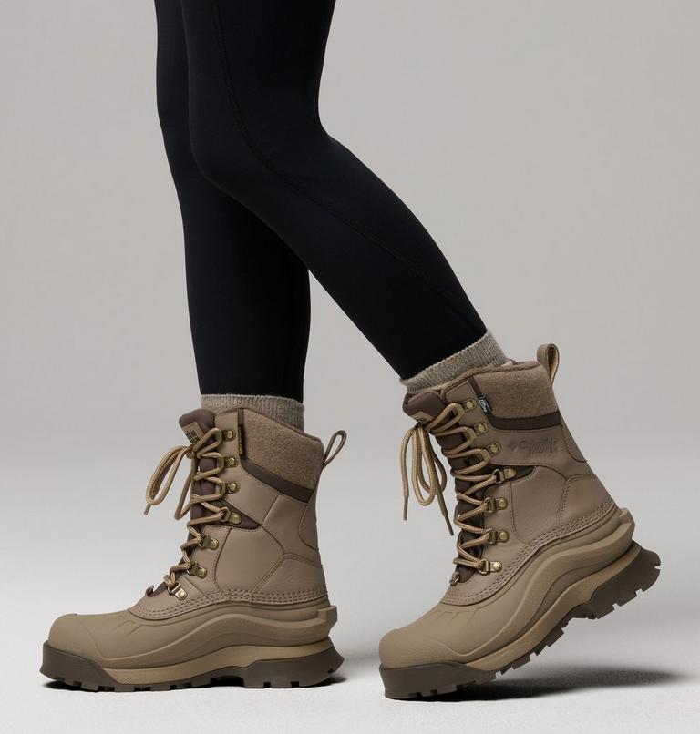 Women&rsquo;s Bugaboot Peak OutDry Snow Boots, Color: Khaki, Wet Sand, image 10