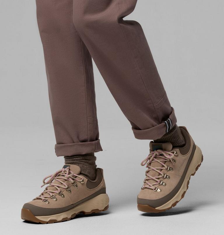 Women's Newton Alpine Waterproof Shoes, Color: Oxford Tan, Foxglove, image 10