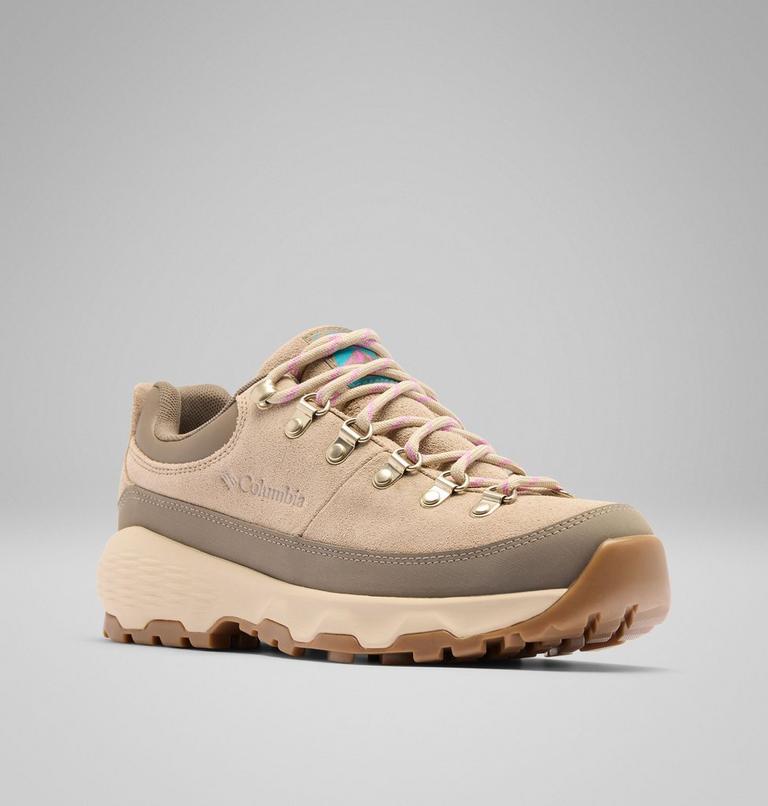 Women's Newton Alpine Waterproof Shoes, Color: Oxford Tan, Foxglove, image 3