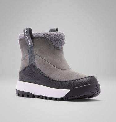 Youth Snowtrot Ease Winter Boots, Color: Graphite, Black, image 7