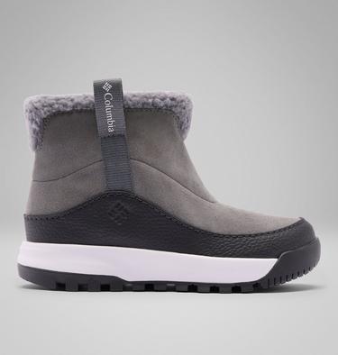 Youth Snowtrot Ease Winter Boots, Color: Graphite, Black, image 3