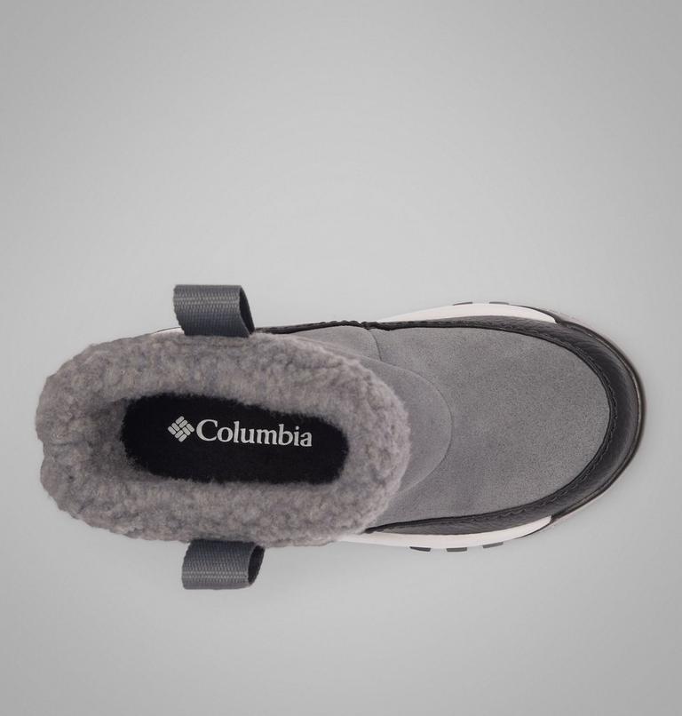 Kids' Snowtrot Ease Slip-On Winter Boots, Color: Graphite, Black, image 4
