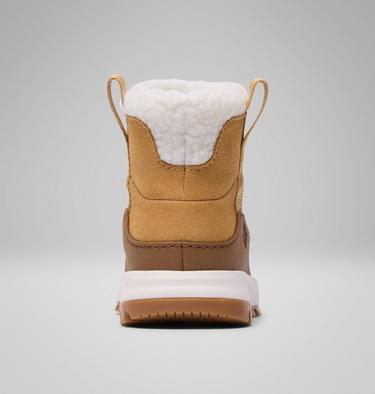 Kids' Snowtrot Ease Slip-On Winter Boots, Color: Curry, Light Brown, image 2
