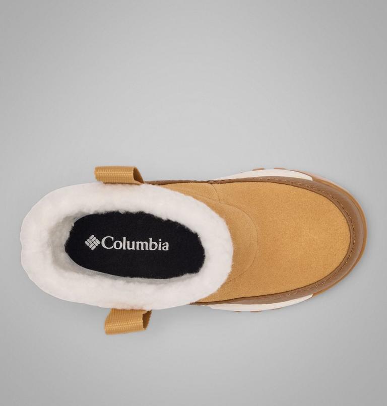 Kids' Snowtrot Ease Slip-On Winter Boots, Color: Curry, Light Brown, image 4