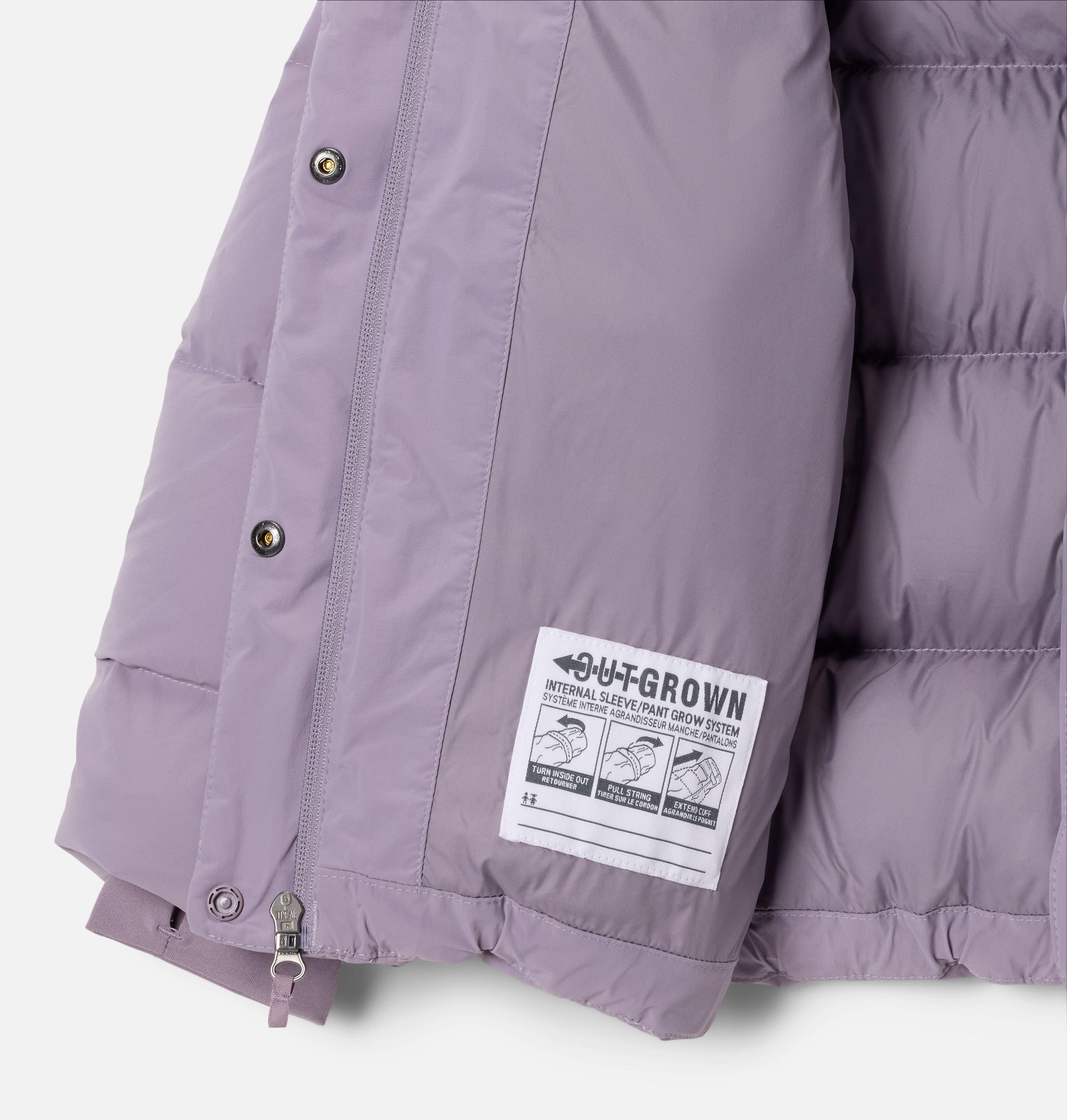 Girls' Amaze Puff Hooded Jacket | 554 | XXS 3