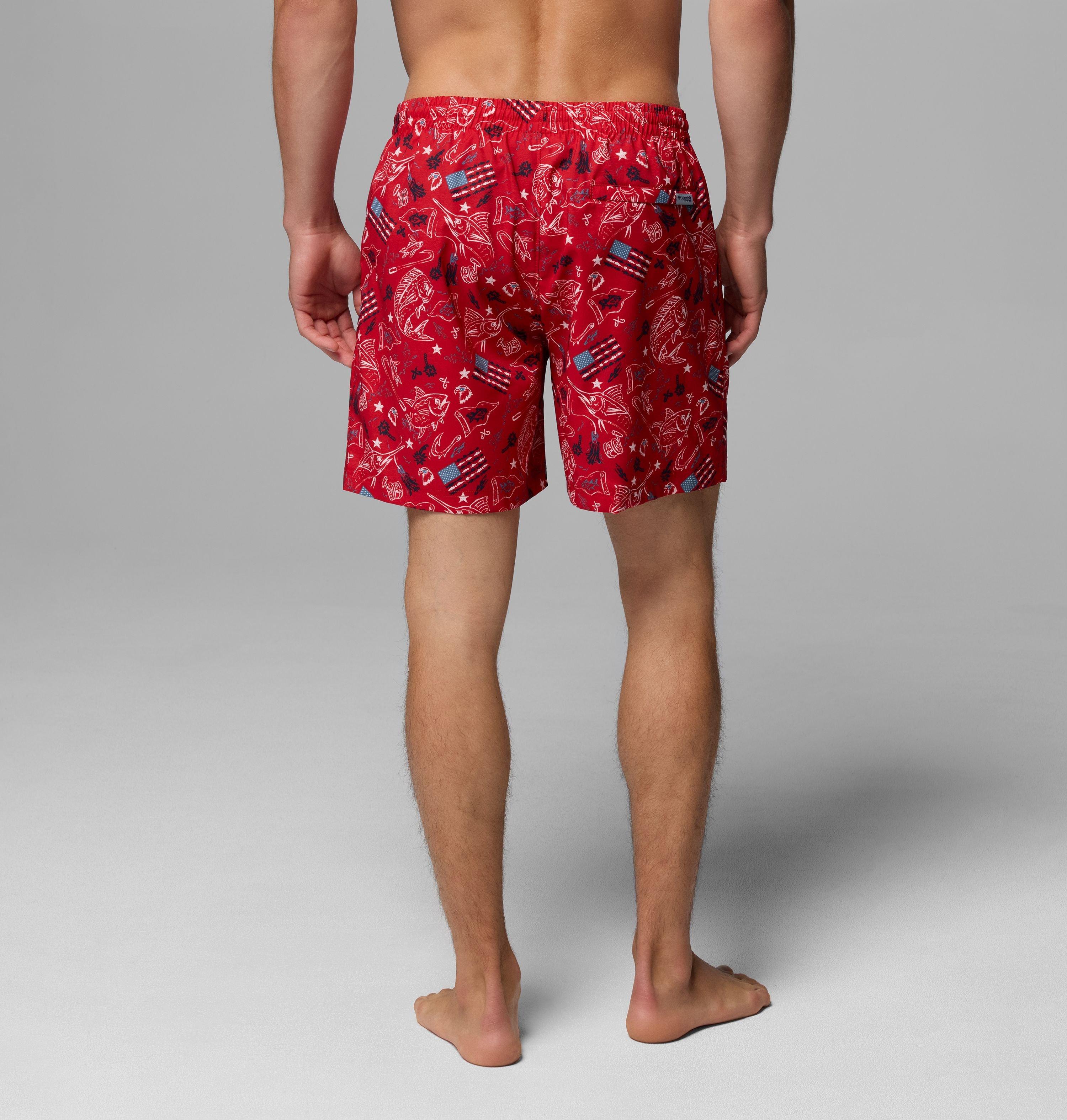 Men's Tough Mother PFG Printed Shorts | 696 | XL | 6 3