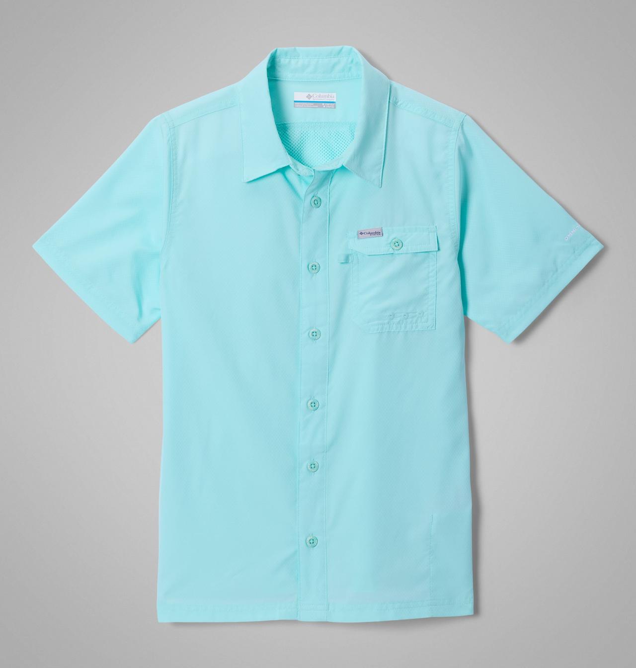 Kids' PFG Bluefin Winds Camp Shirt 1