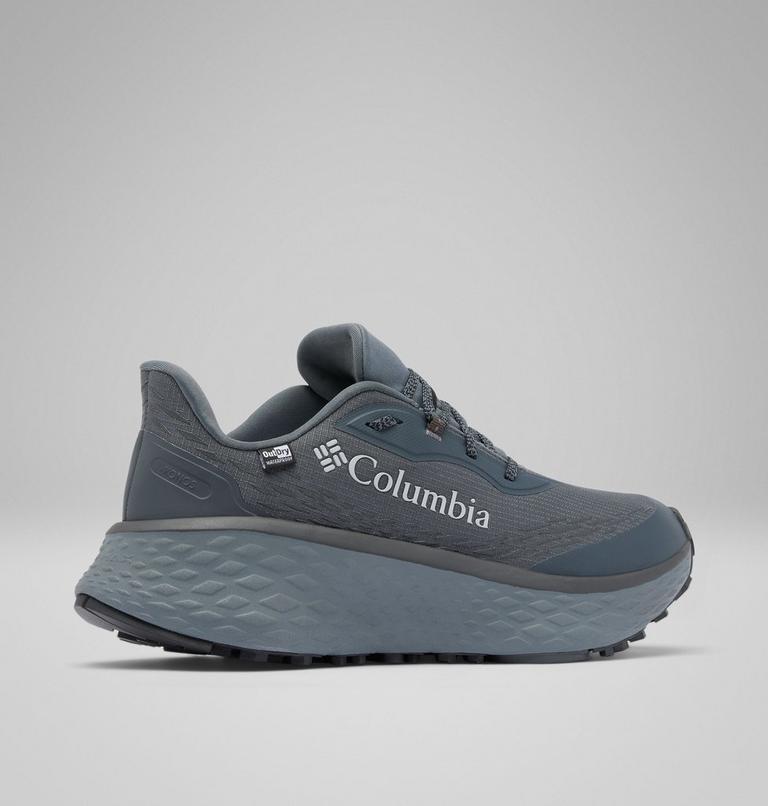 Men's Konos Trillium ATR OutDry Trail Running Shoes, Color: Graphite, Black, image 9