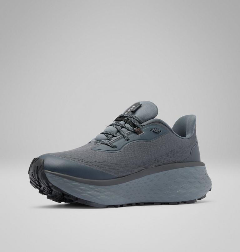 Men's Konos Trillium ATR OutDry Trail Running Shoes, Color: Graphite, Black, image 7