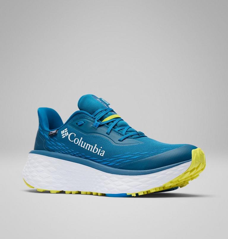Men's Konos Trillium ATR OutDry Trail Running Shoes, Color: Phoenix Blue, Zour, image 3