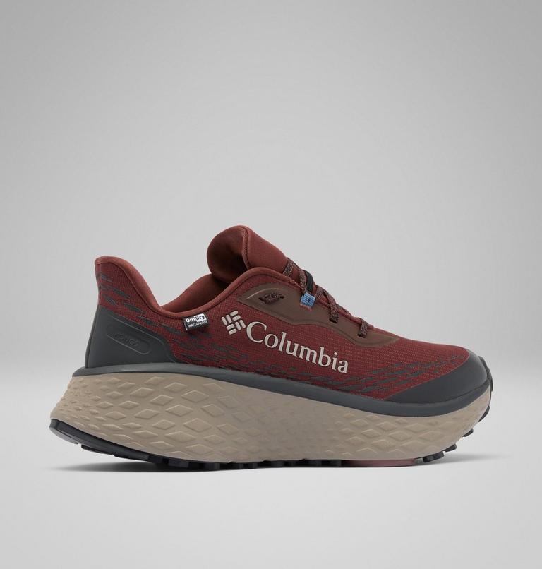 Men's Konos Trillium ATR OutDry Trail Running Shoes, Color: Redwood, Whale, image 9
