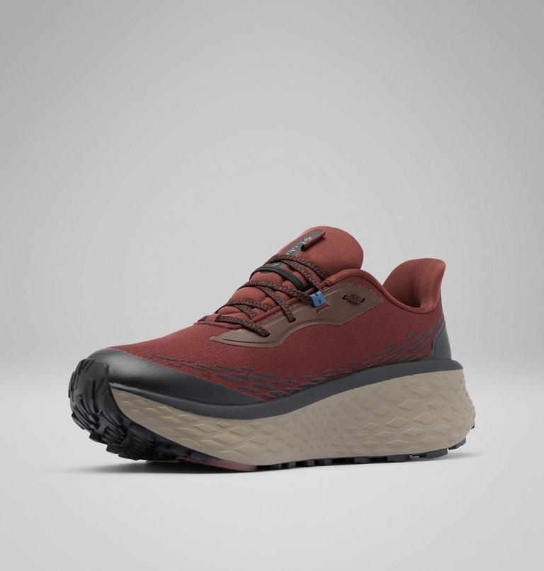 Men's Konos Trillium ATR OutDry Trail Running Shoes, Color: Redwood, Whale, image 7