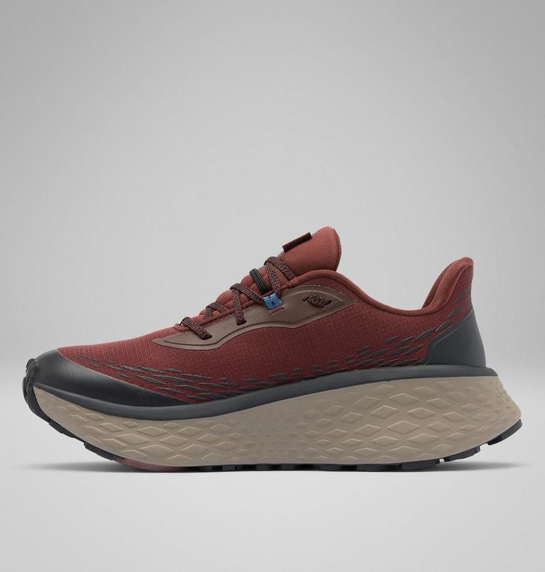 Men's Konos Trillium ATR OutDry Trail Running Shoes, Color: Redwood, Whale, image 6