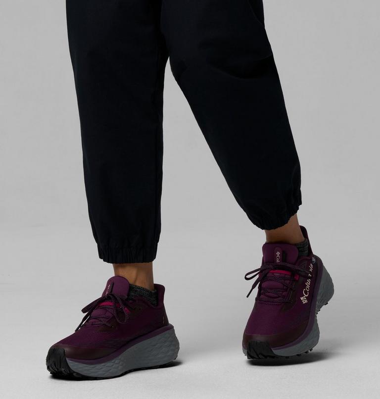 Women's Konos Trillium ATR OutDry Trail Running Shoes, Color: Black Cherry, Wine Berry, image 10