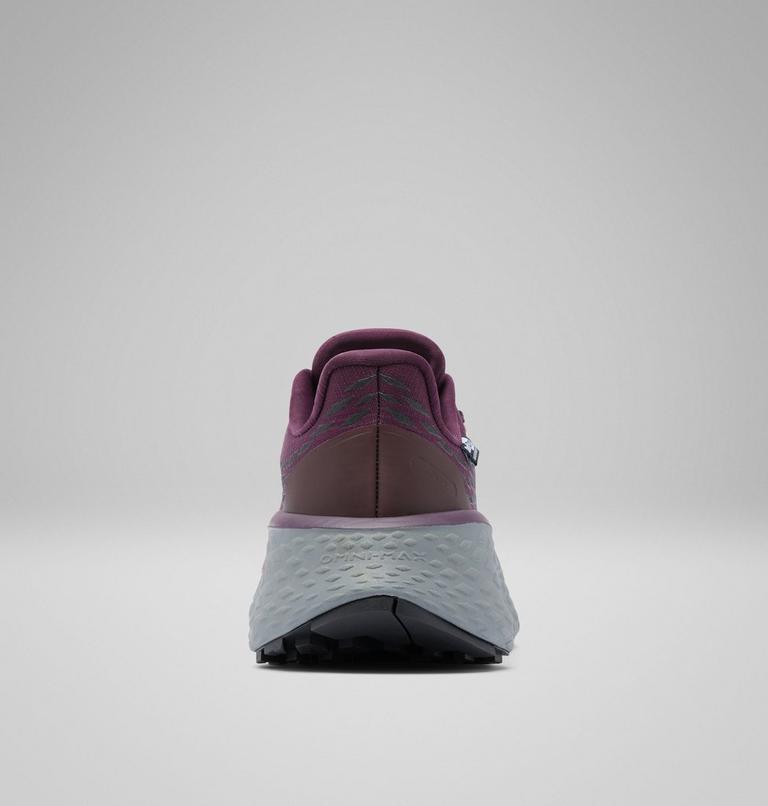 Women's Konos Trillium ATR OutDry Trail Running Shoes, Color: Black Cherry, Wine Berry, image 2
