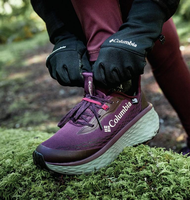 Women's Konos Trillium ATR OutDry Trail Running Shoes, Color: Black Cherry, Wine Berry, image 11