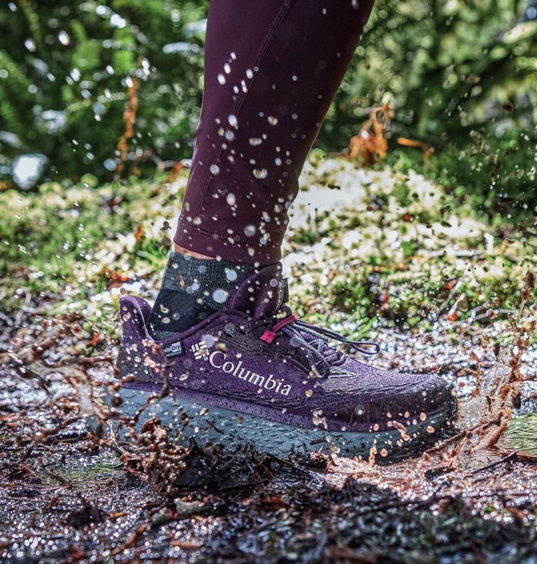 Women's Konos Trillium ATR OutDry Trail Running Shoes, Color: Black Cherry, Wine Berry, image 12