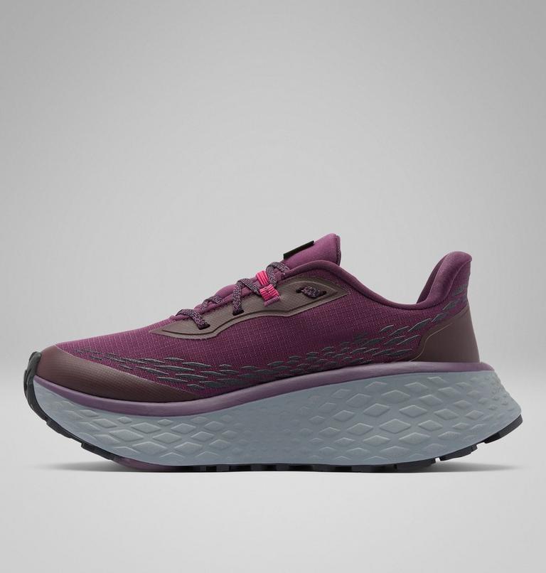 Women's Konos Trillium ATR OutDry Trail Running Shoes, Color: Black Cherry, Wine Berry, image 6