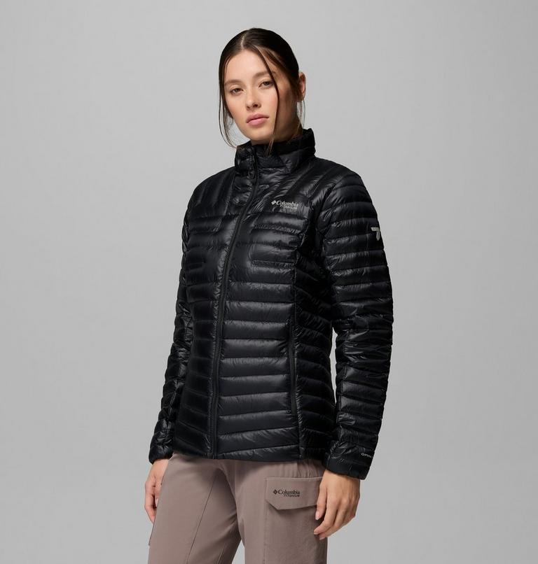 Women's Endevour Mountain Down Packable Jacket, Color: Black, image 4