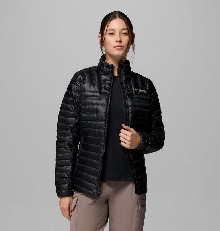 Women's Endevour Mountain Down Packable Jacket, Color: Black, image 5