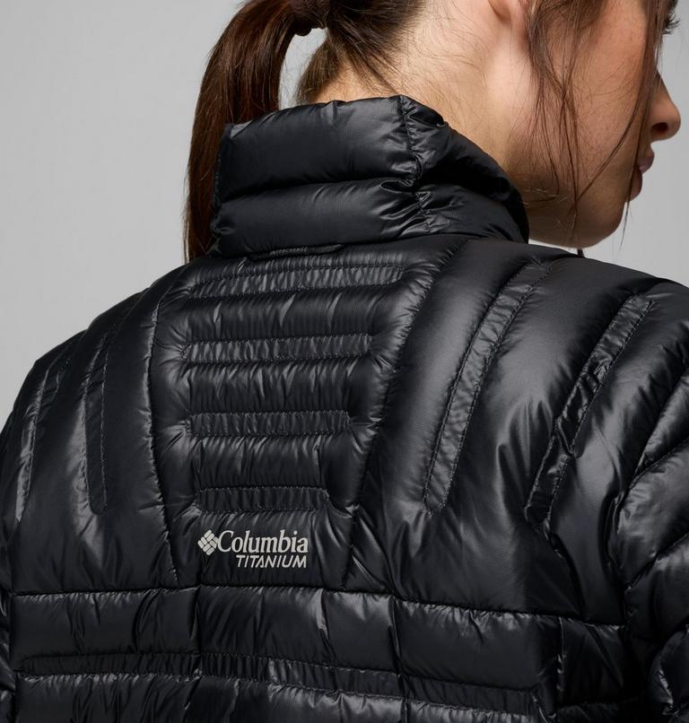 Women's Endevour Mountain Down Packable Jacket, Color: Black, image 8