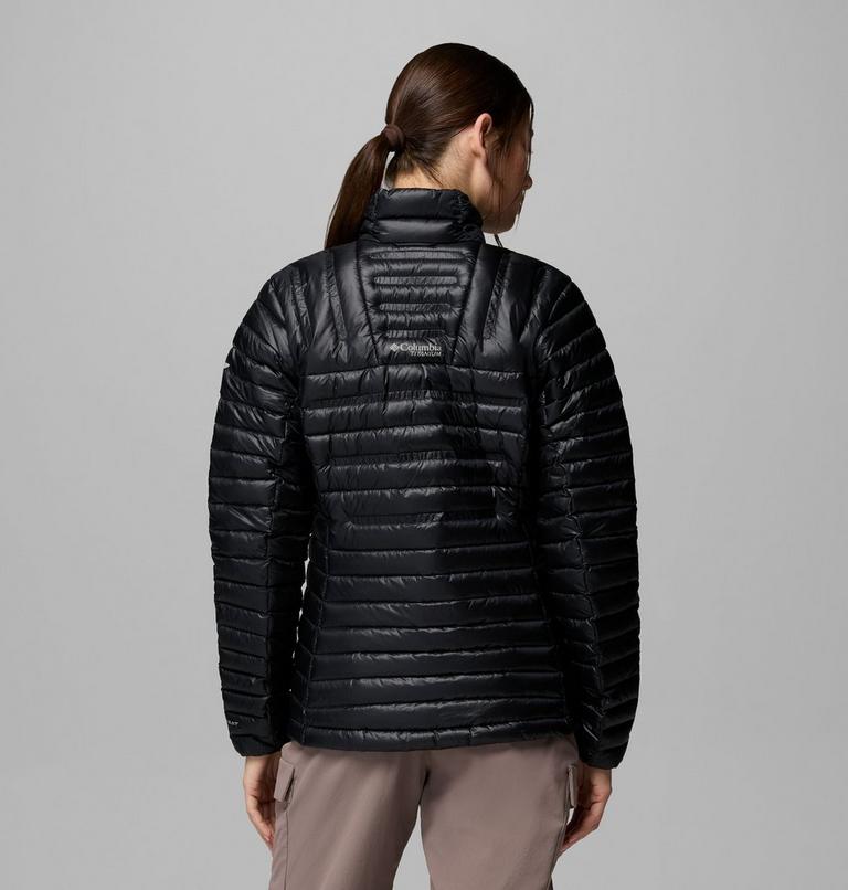 Women's Endevour Mountain Down Packable Jacket, Color: Black, image 3
