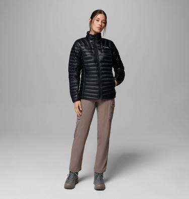 Women's Endevour Mountain Down Packable Jacket, Color: Black, image 6