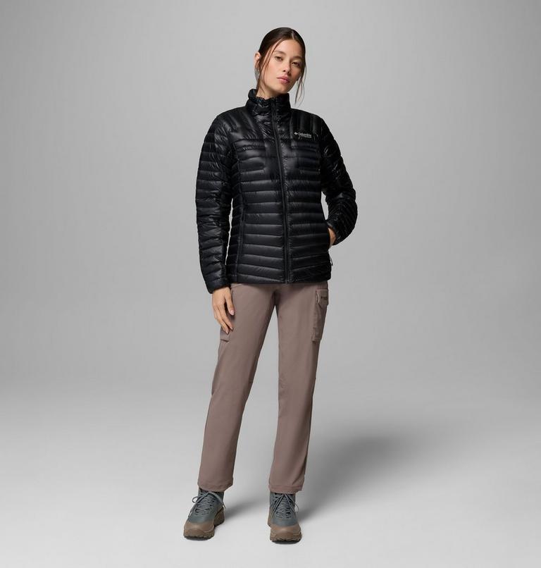 Women's Endevour Mountain Down Packable Jacket, Color: Black, image 2