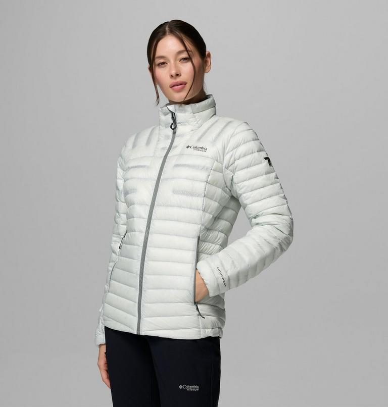 Women's Endevour Mountain Down Packable Jacket, Color: Tea Light, image 4