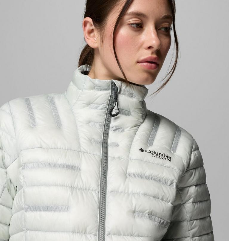 Women's Endevour Mountain Down Packable Jacket, Color: Tea Light, image 7