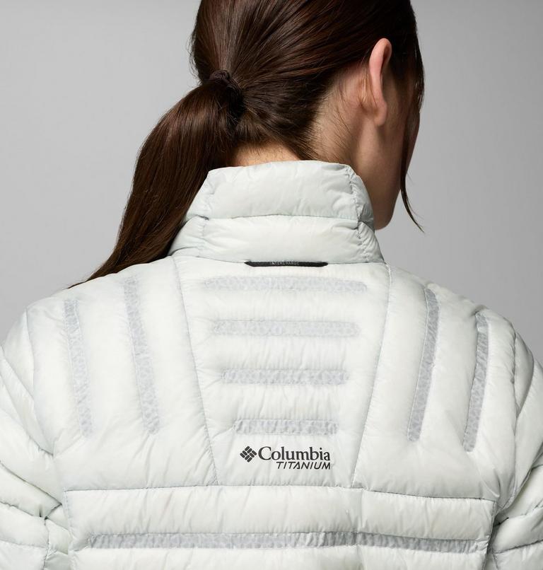 Women's Endevour Mountain Down Packable Jacket, Color: Tea Light, image 8
