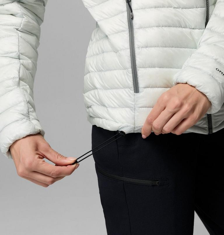 Women's Endevour Mountain Down Packable Jacket, Color: Tea Light, image 9