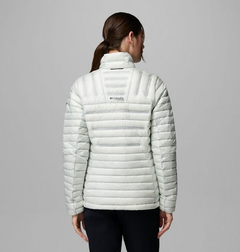 Women's Endevour Mountain Down Packable Jacket, Color: Tea Light, image 3