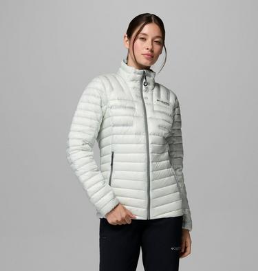 Women's Endevour Mountain Down Packable Jacket, Color: Tea Light, image 1