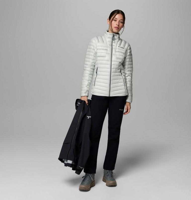 Women's Endevour Mountain Down Packable Jacket, Color: Tea Light, image 2