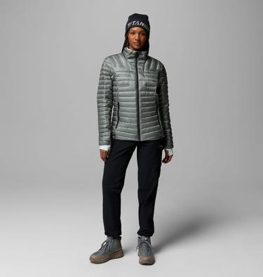 Doudoune Compressible Endevour Mountain Femme, Color: Sedona Sage, image 10