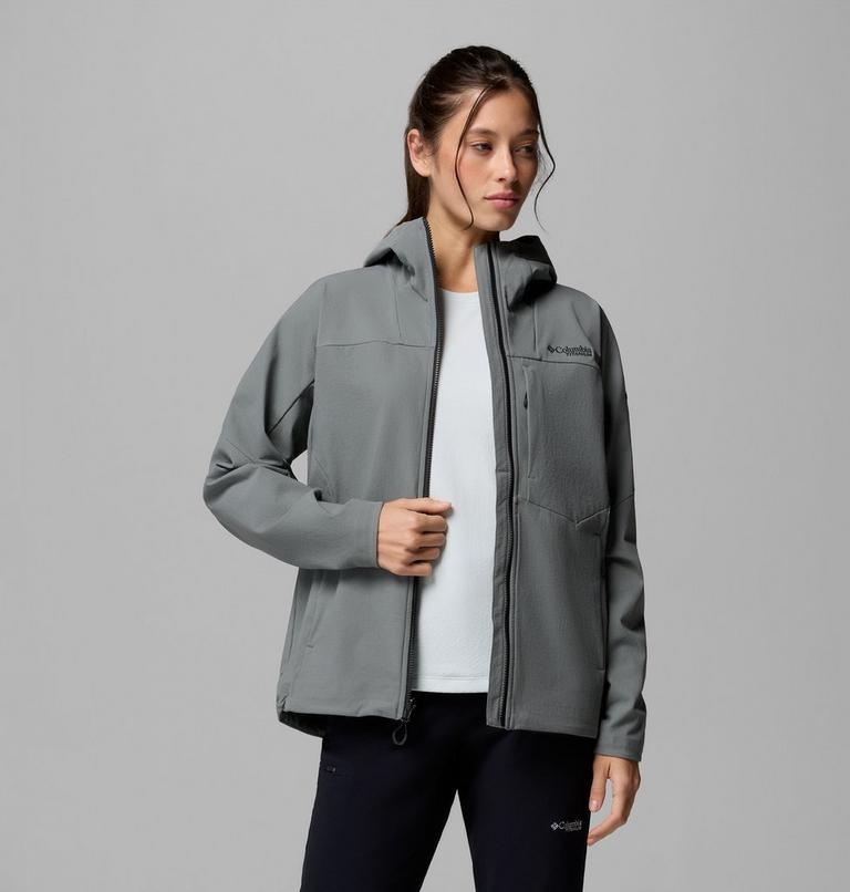 Veste Softshell &agrave; Capuche Tennent Mountain Femme, Color: Sedona Sage, image 5