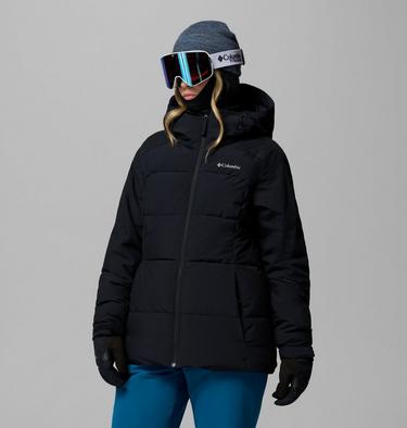 Women's Ava Alpine Puffer Ski Jacket, Color: Black, image 4