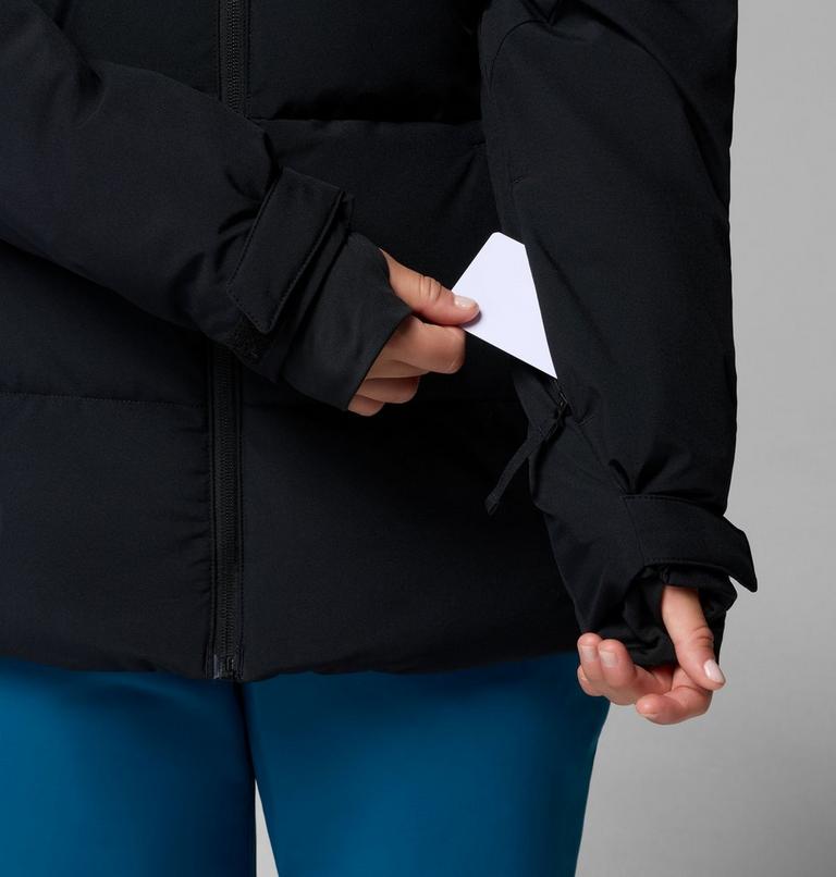 Women's Ava Alpine Puffer Ski Jacket, Color: Black, image 10