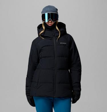 Women's Ava Alpine Puffer Ski Jacket, Color: Black, image 1