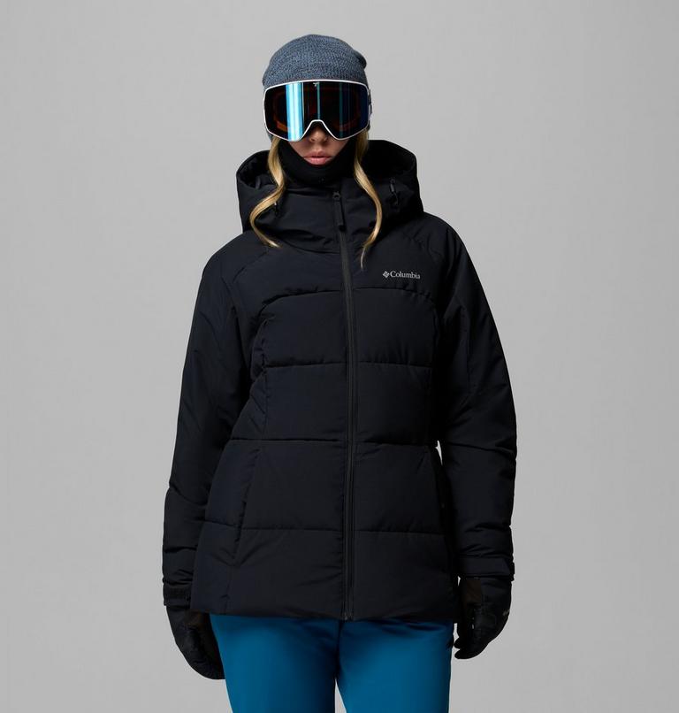 Women's Ava Alpine Puffer Ski Jacket, Color: Black, image 1