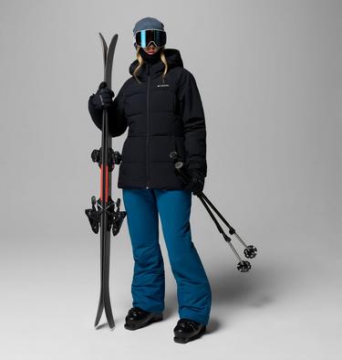 Women's Ava Alpine Puffer Ski Jacket, Color: Black, image 2