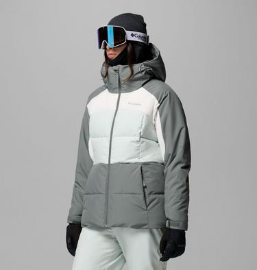 Doudoune de Ski Ava Alpine Femme, Color: Sedona Sage, Sea Salt, Tea Light, image 4