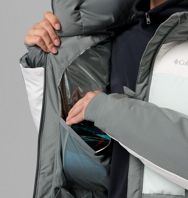 Giacca da sci imbottita Ava Alpine da donna, Color: Sedona Sage, Sea Salt, Tea Light, image 6