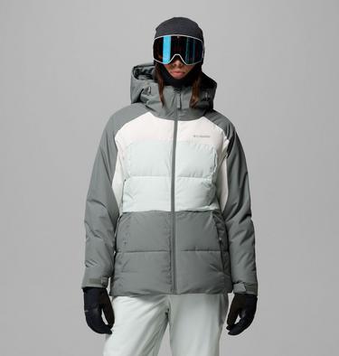 Doudoune de Ski Ava Alpine Femme, Color: Sedona Sage, Sea Salt, Tea Light, image 1