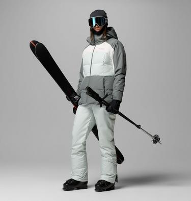 Doudoune de Ski Ava Alpine Femme, Color: Sedona Sage, Sea Salt, Tea Light, image 2
