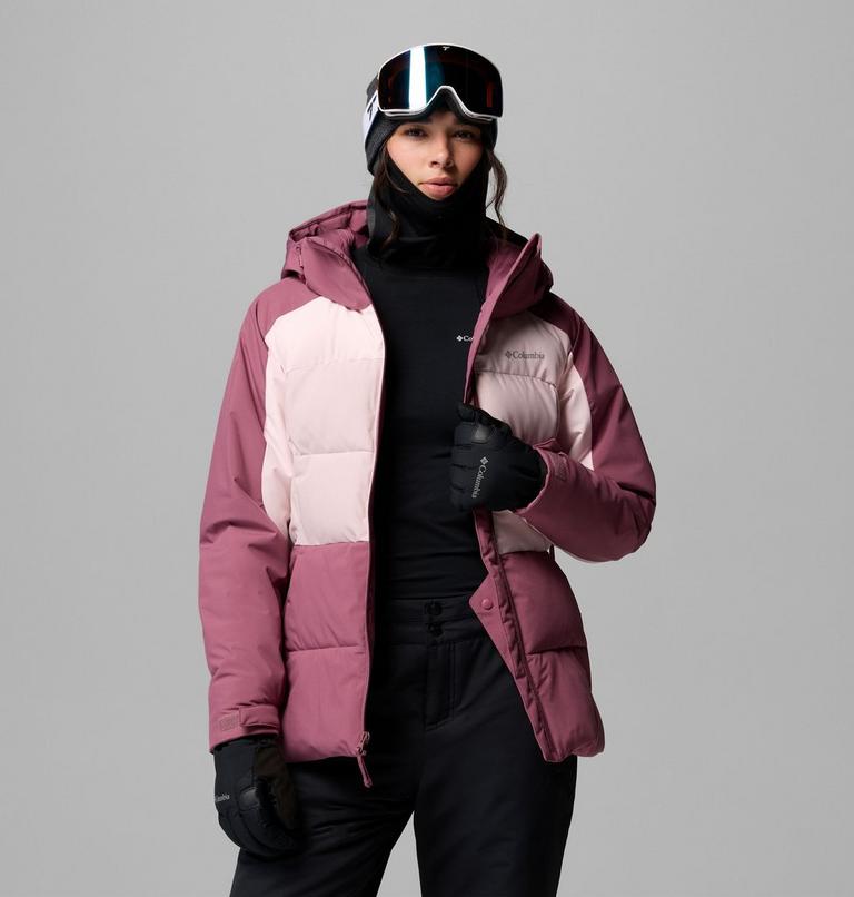 Giacca da sci imbottita Ava Alpine da donna, Color: Antique Mauve, Powder Pink, Mineral Pink, image 5