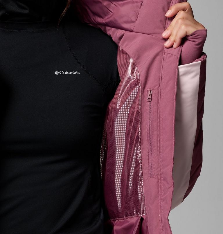 Giacca da sci imbottita Ava Alpine da donna, Color: Antique Mauve, Powder Pink, Mineral Pink, image 6