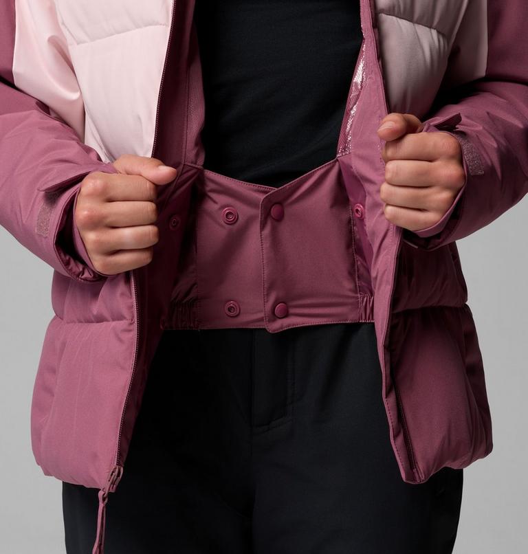 Giacca da sci imbottita Ava Alpine da donna, Color: Antique Mauve, Powder Pink, Mineral Pink, image 8