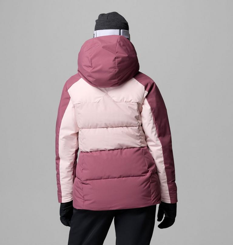 Giacca da sci imbottita Ava Alpine da donna, Color: Antique Mauve, Powder Pink, Mineral Pink, image 3